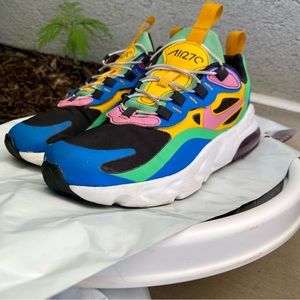 Nike Air Max 270 React (GS) Big Kids Sneakers Size 1.5